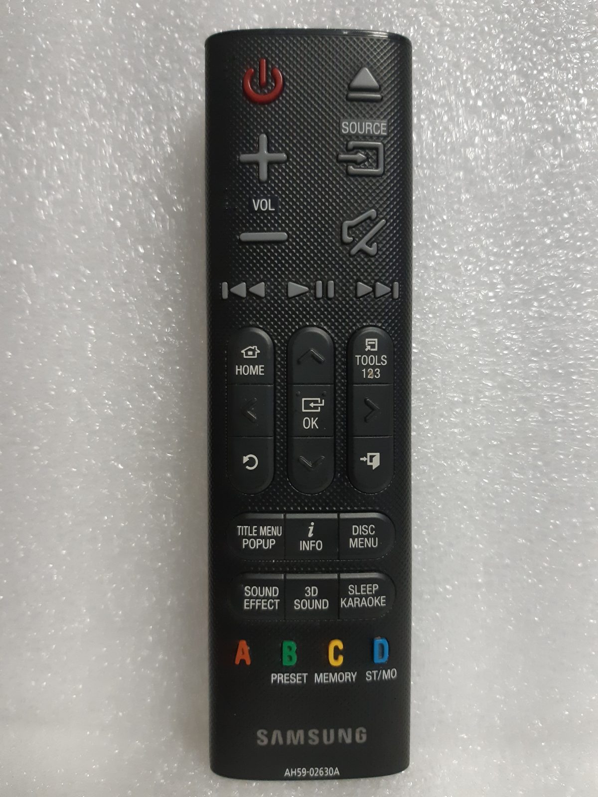 AH5902630A, Ev Sinema Sistemi Uzaktan Kumanda, Home Theater System